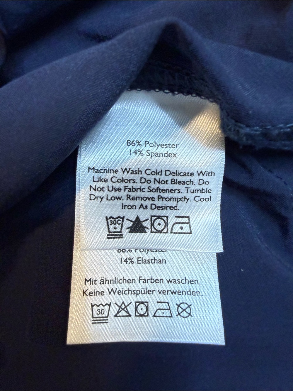 Eddie Bauer Women’s Navy Pants - Size XL Tall - Picture 6 of 8